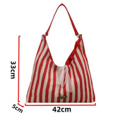 BOLSO Reversible Canvas Nylon Shoulder Bag