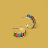 BLING Bespoke Metal Earrings