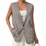 GBOSS Androgynous Relax Vest Blazer