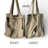 PREORDER BOLSO High Density Nylon Minimalist Everyday Tote Bag
