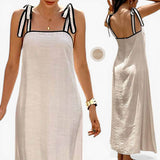 HAMPTONS Weekend Woven Resort Long Strap Dress