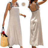 HAMPTONS Weekend Woven Resort Long Strap Dress