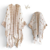 GYPSY Woven Boho Embroidered Ethnic Kimono