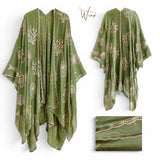 GYPSY Woven Boho Embroidered Ethnic Kimono