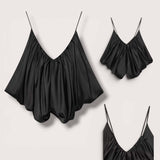 PREORDER GBOSS Drape Pleated Deep V Camisole