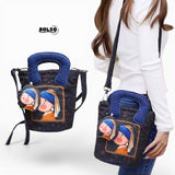 BOLSO Art Series Artist Print Puff Multiway Bag