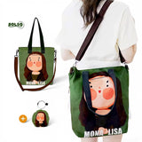 PREORDER BOLSO Art Series Artist Full Print Tote Bag w Sling