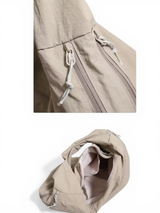 BOLSO Large Macaroon Water Resistant Canvas Commuters Tote Bag