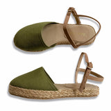 HOLLY Classic Fatigue Close Toe Platform Sandals - Indiana Jane MNL