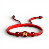 BLING 2026 Lucky Charm Bracelet - Horse Bead in Red Braid Cord