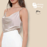 GBOSS PRIMA Elegant Cowl Cami Top