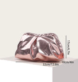 BOLSO Vintage Dumpling Clutch Handbag
