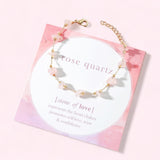 BLING Dainty Charm Crystal Stone Bracelet