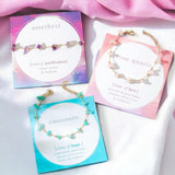 BLING Dainty Charm Crystal Stone Bracelet