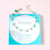 BLING Dainty Charm Crystal Stone Bracelet