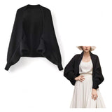 WRAP Knitted Bolero Cardigan