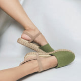 HOLLY Abaca Platform Sandals