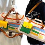 BOLSO Fun Colorful Travel Duffle Bag