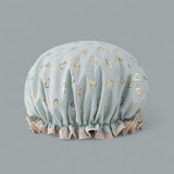 TRIX Printed Double Layer Shower Cap Bath