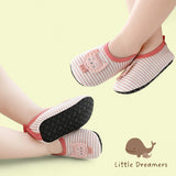 LITTLE DREAMERS Toddler Breathable Anti Slip Floor Socks Slippers Shoes