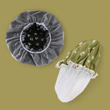 TRIX Printed Double Layer Shower Cap Bath