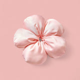 TRIX Floral Fluffy Cushion Large Scrunchie Hair Tie