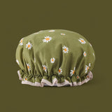 TRIX Printed Double Layer Shower Cap Bath