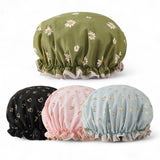 TRIX Printed Double Layer Shower Cap Bath