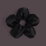 TRIX Floral Fluffy Cushion Large Scrunchie Hair Tie