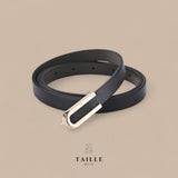 TAILLE Decor Buckle Minimalist Slim Belt