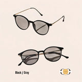 ILUV Round Frame UV Protection Retro Sunglasses