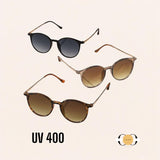 ILUV Round Frame UV Protection Retro Sunglasses