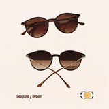 ILUV Round Frame UV Protection Retro Sunglasses