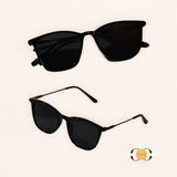 ILUV Classic Small Frame Black Sunglasses