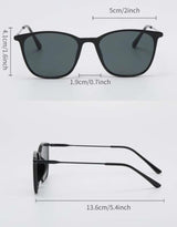 ILUV Classic Small Frame Black Sunglasses
