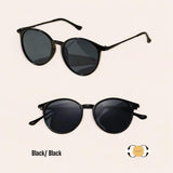ILUV Round Frame UV Protection Retro Sunglasses