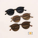 ILUV Round Frame UV Protection Retro Sunglasses