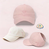 LITTLE DREAMERS Heart Summer Cap For Little Girls