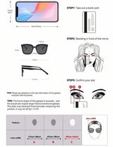 ILUV Classic Oversize Vintage Black Fashion Sunglasses