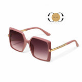 ILUV Retro Oversize Square Colored Frame Fashion Sunglasses