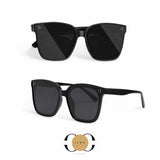 ILUV Classic Oversize Vintage Black Fashion Sunglasses
