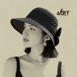 STRT Summer Elegant Straw Hat Brim Sun Protection