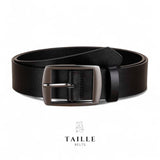 TAILLE Vintage Classic Gunmetal Buckle Belt