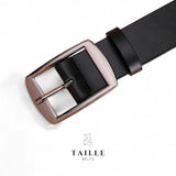 TAILLE Vintage Classic Gunmetal Buckle Belt