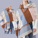 WRAP Warm Dainty Large Rectangular Shawl