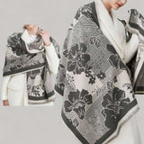 WRAP Warm Dainty Large Rectangular Shawl
