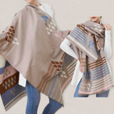 WRAP Warm Dainty Large Rectangular Shawl