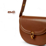 PREORDER BOLSO Vintage Saddle Shoulder Bag