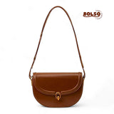 PREORDER BOLSO Vintage Saddle Shoulder Bag