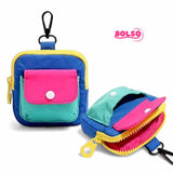 BOLSO Dopamine Happy Colors Compact Purse